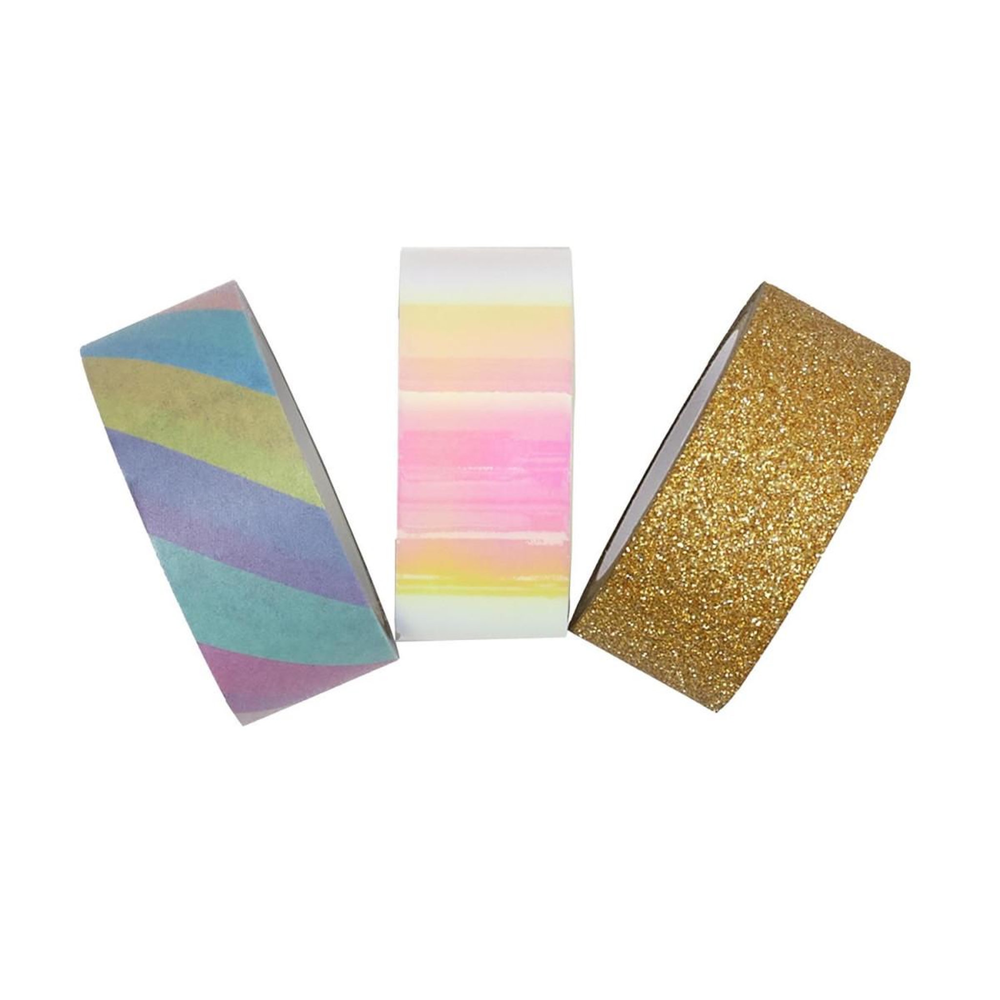 The concept Factory Lot de 3 rouleaux adhésifs  pop  5m multicolore
