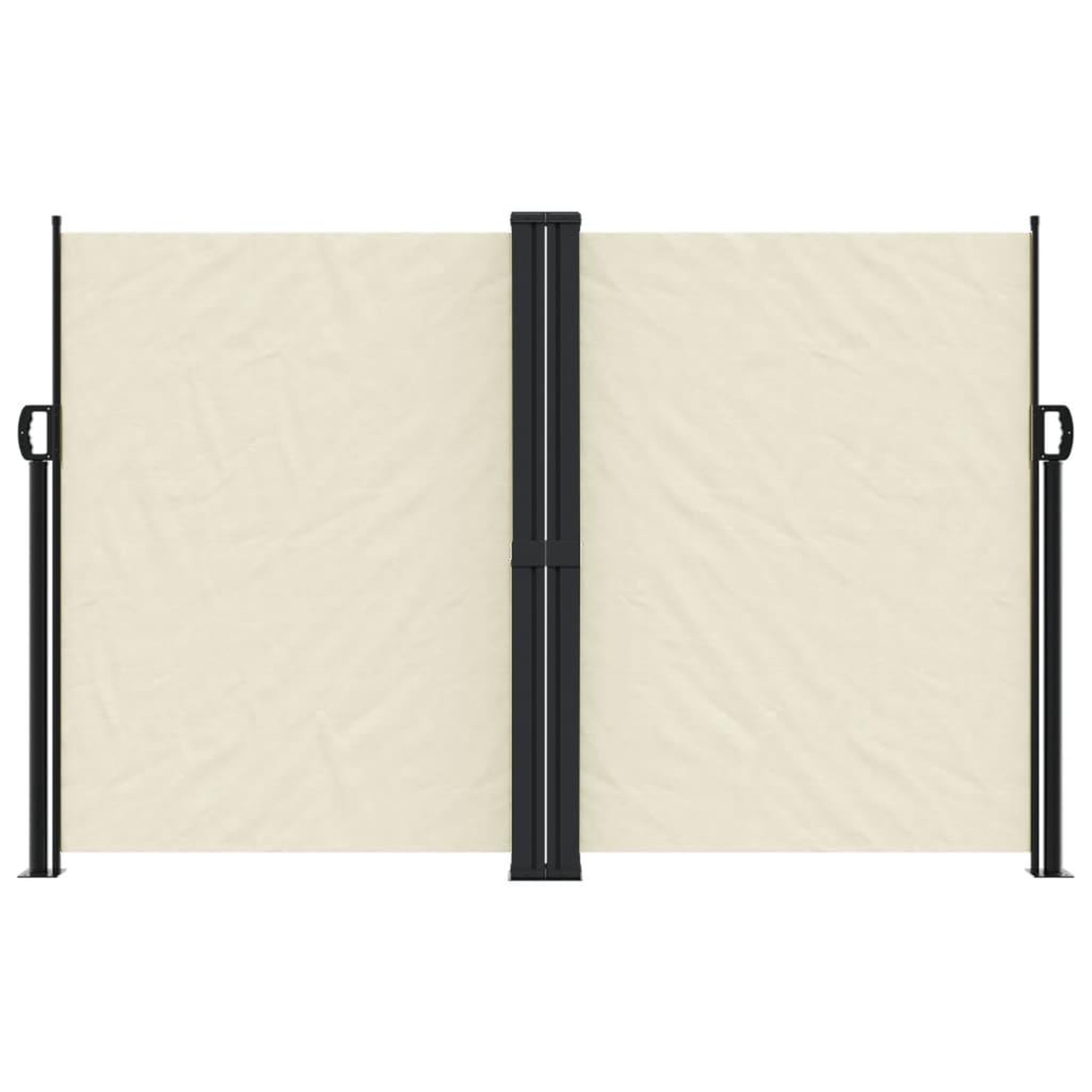 Voir la diapositive 3 : VIDAXL Auvent lateral retractable creme 160x600 cm
