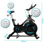 Voir la diapositive 3 : SPARRAW Vélo Spinning SPINNER - Exercice bike avec roue d'inertie 6Kg - Cardio et Fitness training