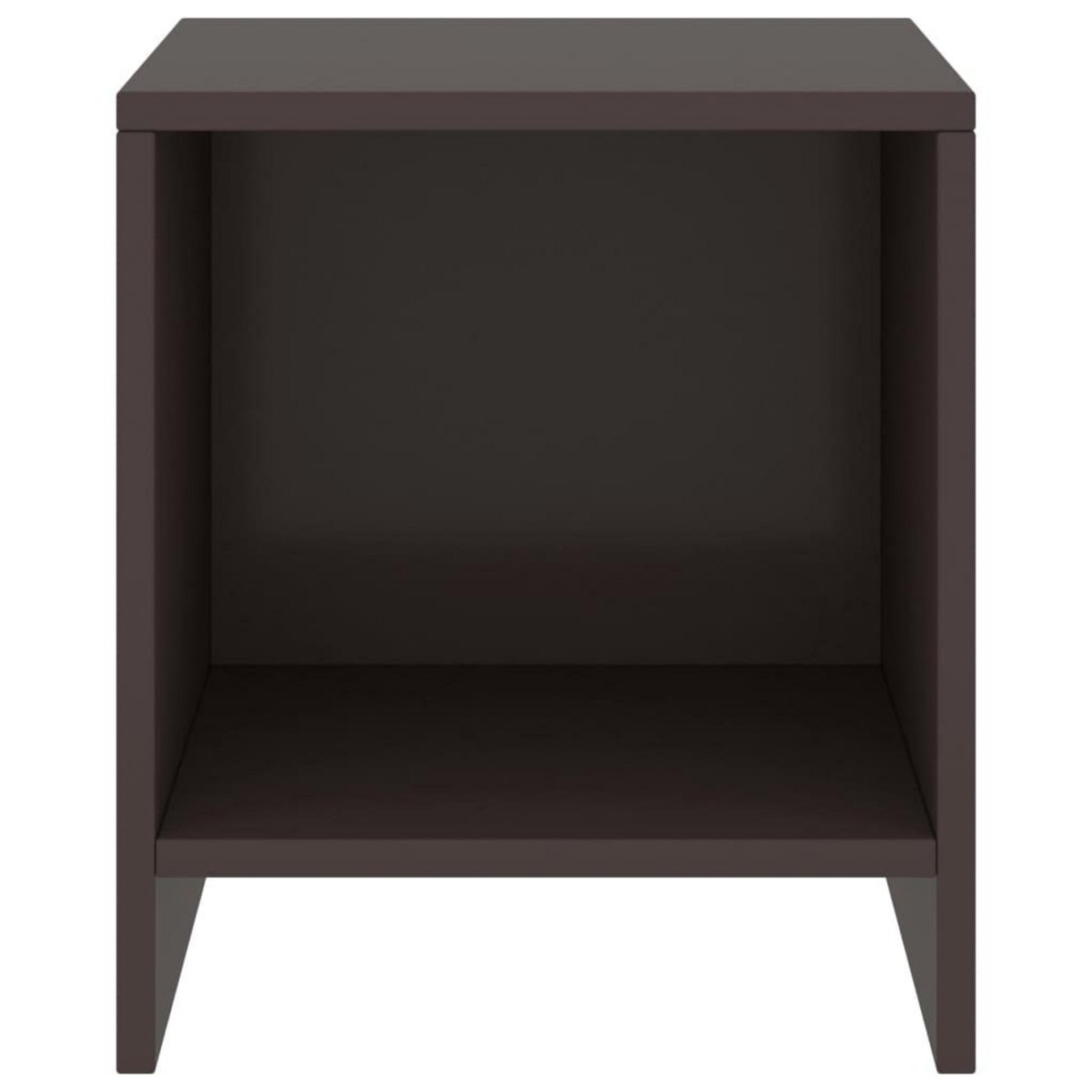 VIDAXL Tables de chevet 2 pcs Marron fonce 35x30x40 cm Bois de pin