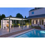 Voir la diapositive 1 : Pergola Bioclimatique autoportée 4x6 m - Anthracite/blanc -  VS OmBREA®
