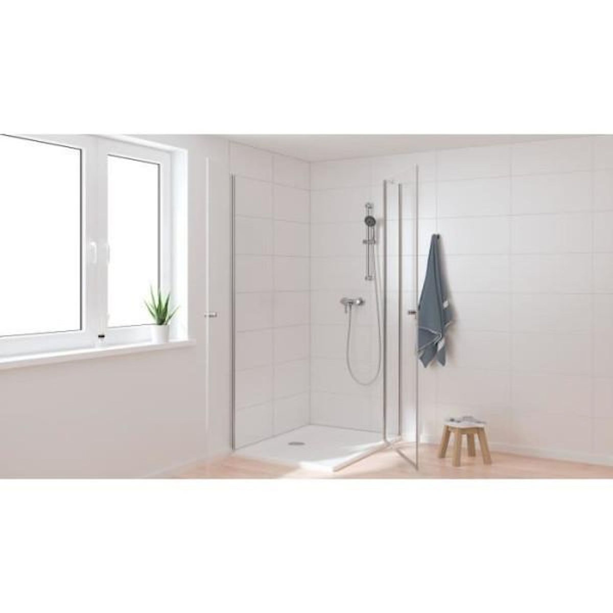 Grohe Mitigeur monocommande Douche Start - GROHE - montage mural - raccord fileté 1/2 - chromé