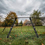 Voir la diapositive 2 : HOMCOM Kit complet d'ancrage trampoline 4 piquets spirales 4 sangles réglables