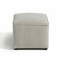 Voir la diapositive 3 : BEST MOBILIER Canopy - pouf - en tissu texturé