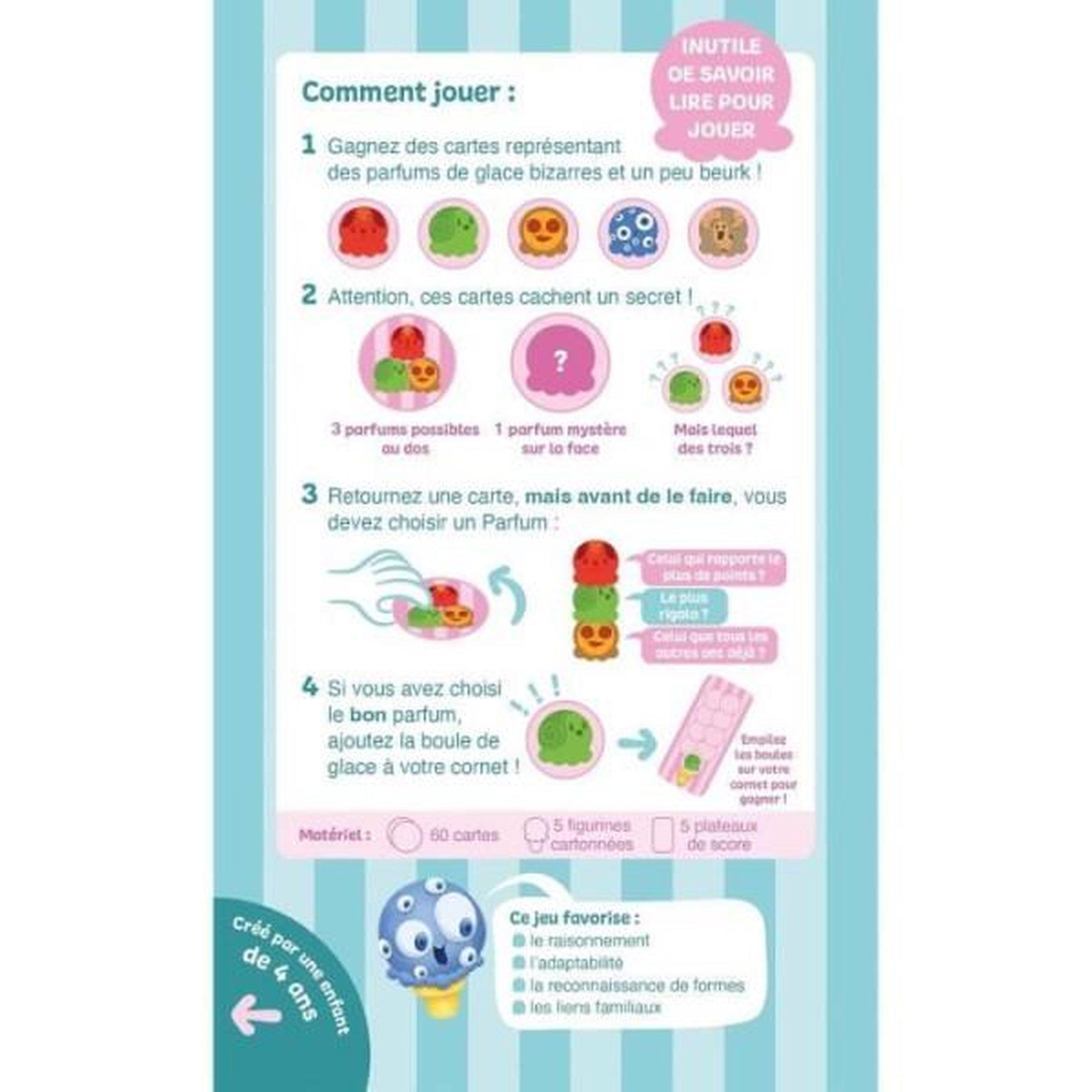Voir la diapositive 4 : Asmodee Jeu d'ambiance Asmodee Gelato Loco