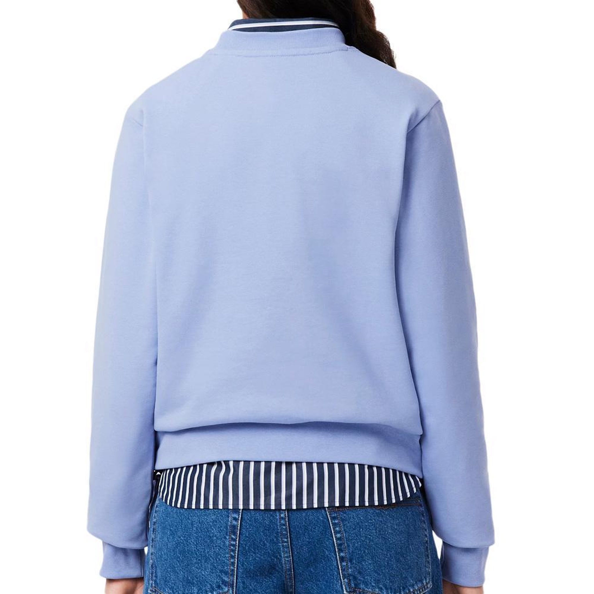 Voir la diapositive 2 : Lacoste Sweat Bleu Femme Lacoste SF5270