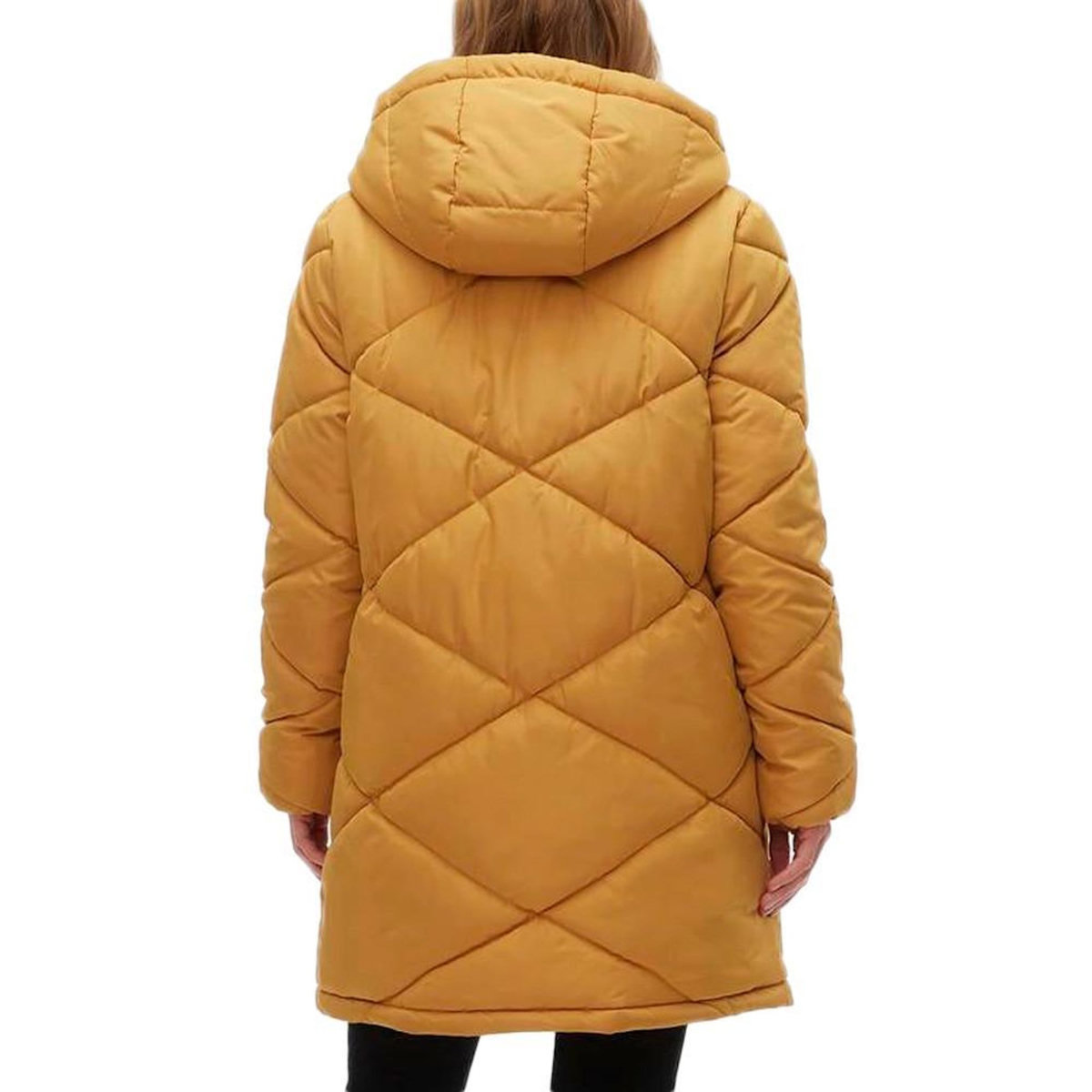 MAMALICIOUS Doudoune de Grossesse et de Portage Jaune Femme Mamalicious Charlot