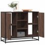 Voir la diapositive 1 : VIDAXL Buffet chene marron 92x35x76 cm Bois d'ingenierie