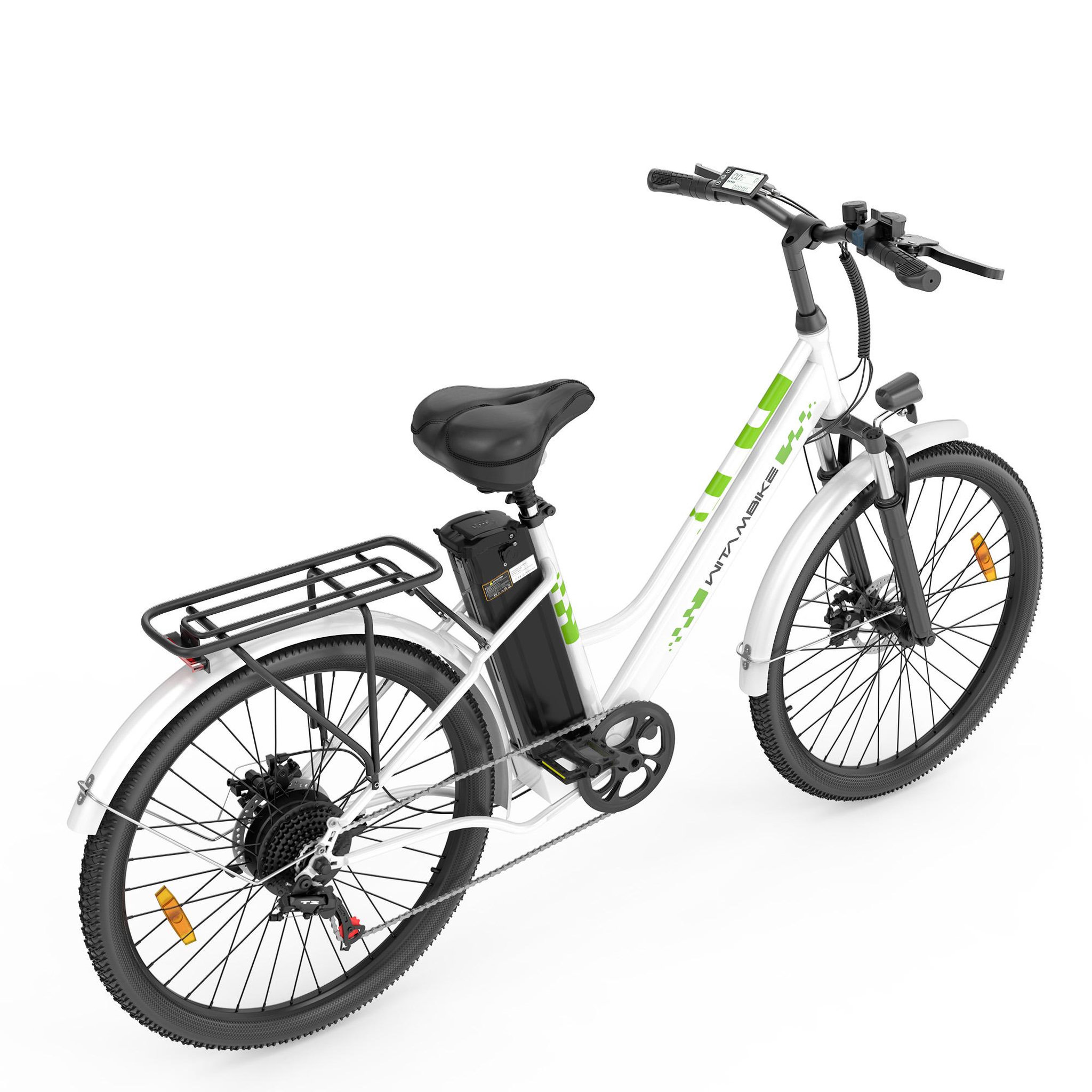 Voir la diapositive 2 : WITAMBIKE Vélo électrique de ville WITAMBIKE C26 PRO 26