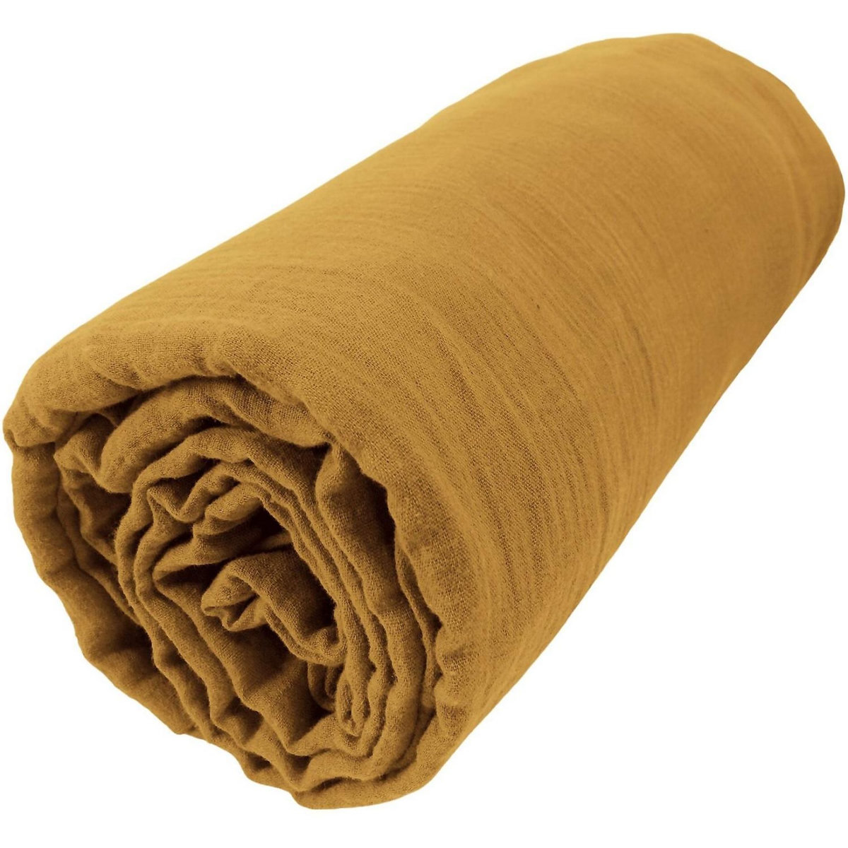 Home collection Drap housse 100% gaze de coton