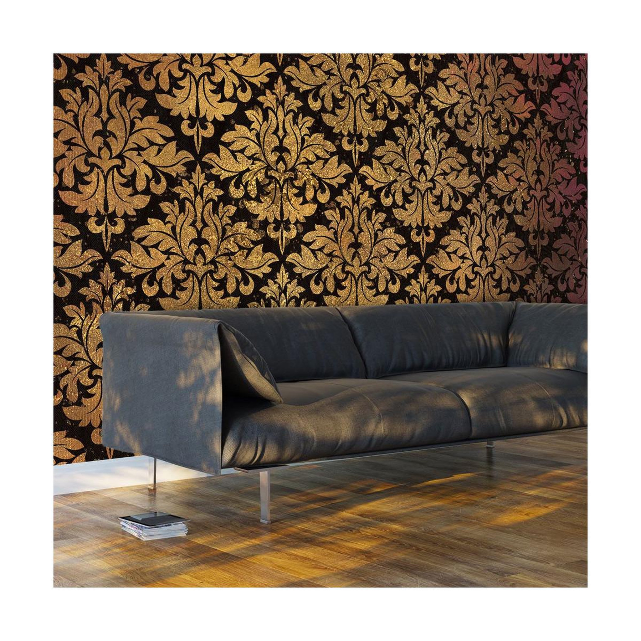 Paris Prix Papier peint xxl  golden baroque  280x500cm