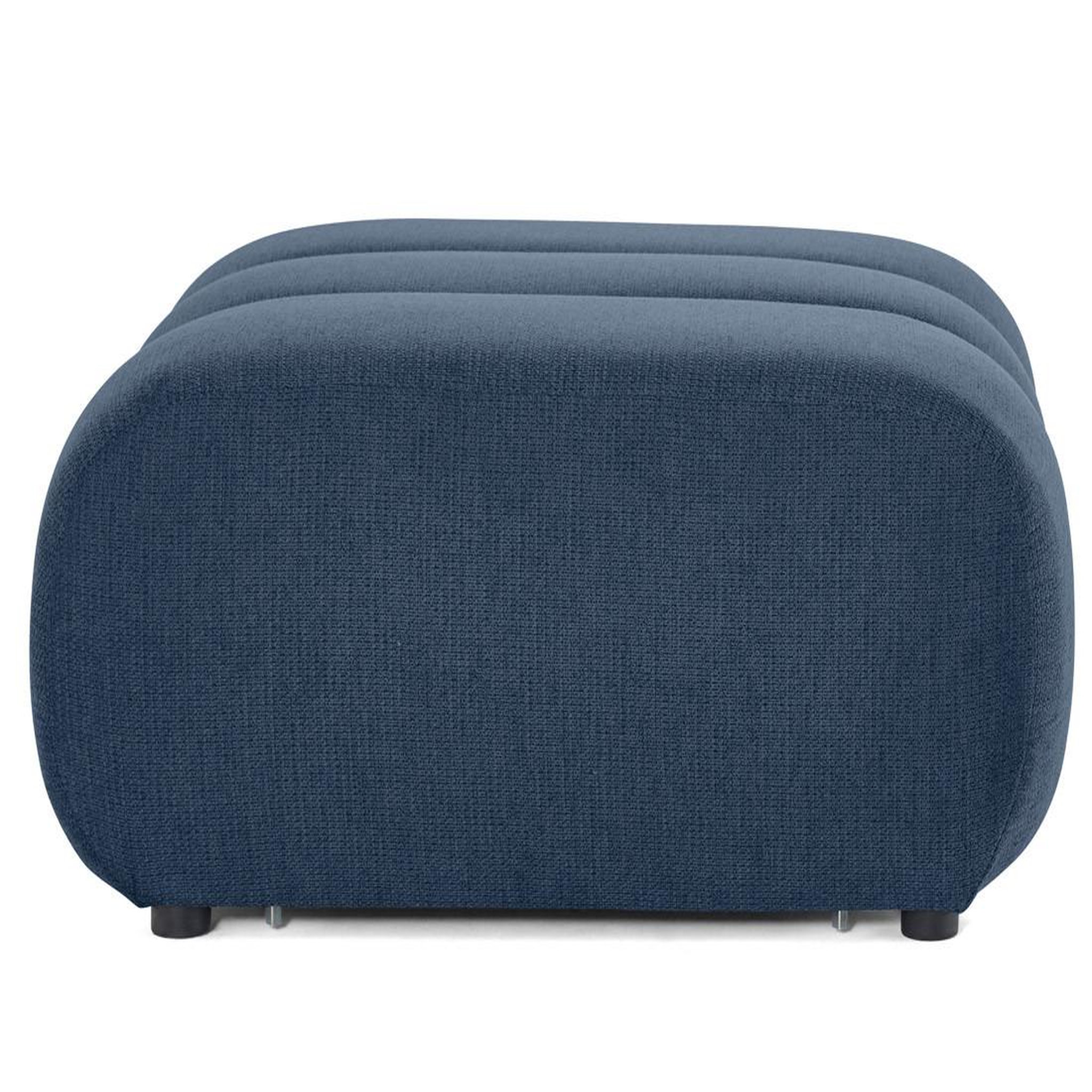 Voir la diapositive 4 : LISA DESIGN Debbie - pouf en tissu texturé