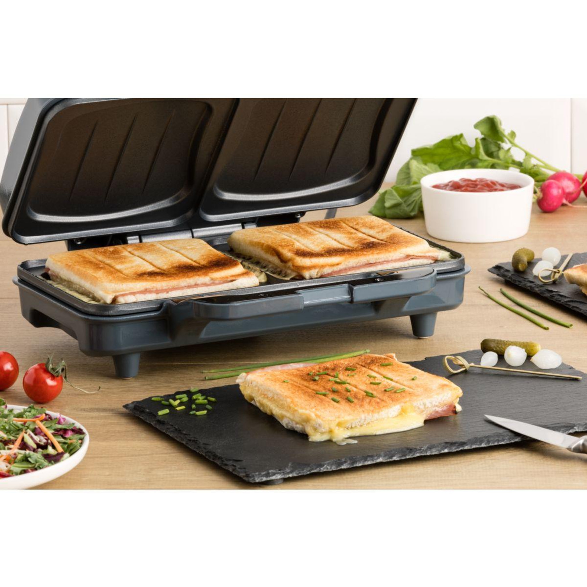 Voir la diapositive 4 : FRIFRI Croque monsieur DUO'DWICH XXL FRI1602009GRP