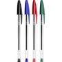 Voir la diapositive 7 : BIC Lot de 27 stylos bille pointe moyenne bleu/noir/rouge/vert Cristal Original