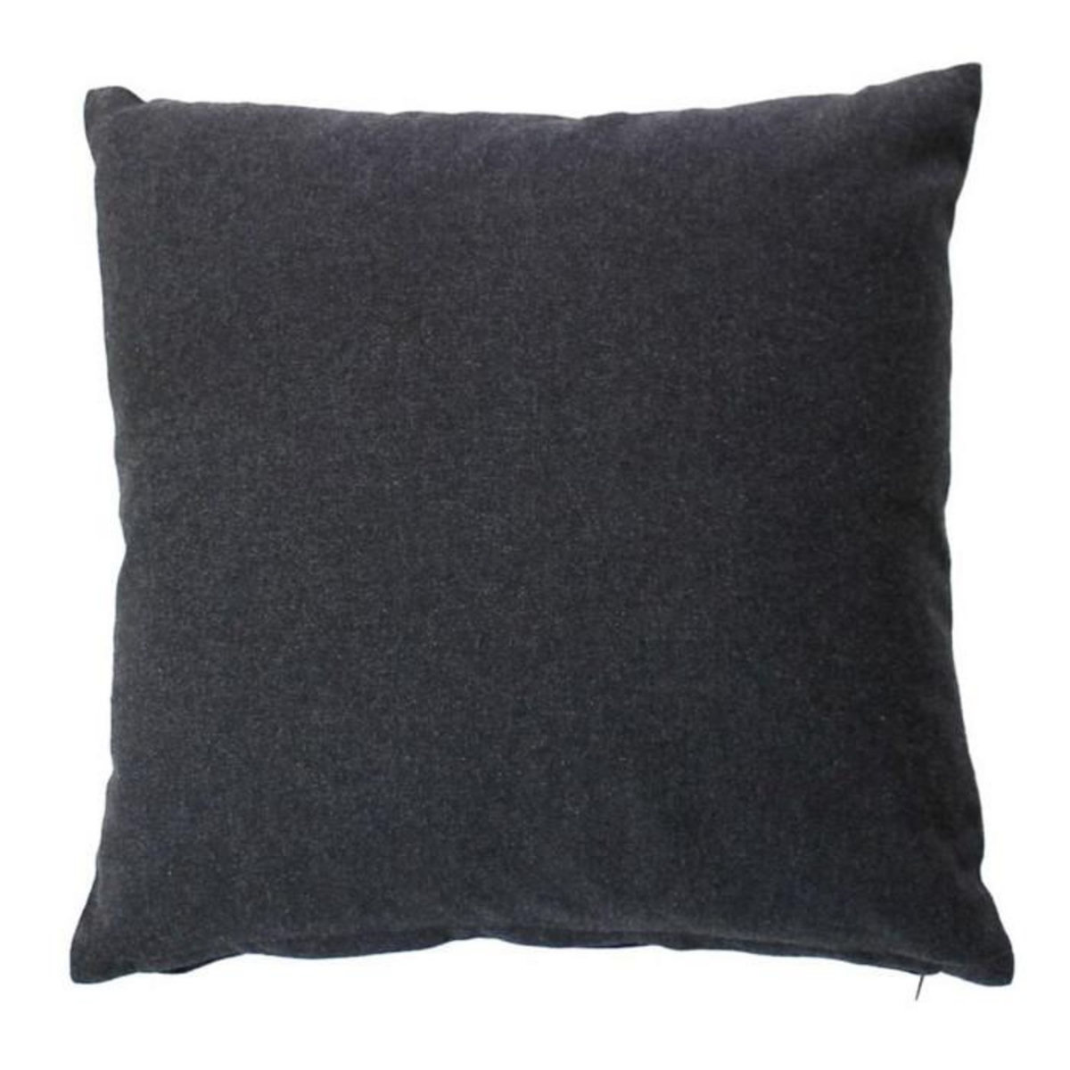Paris Prix Coussin Déco Uni  Dune  40x40cm Gris Foncé