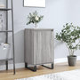 Voir la diapositive 1 : VIDAXL Buffet sonoma gris 40x35x70 cm bois d'ingenierie