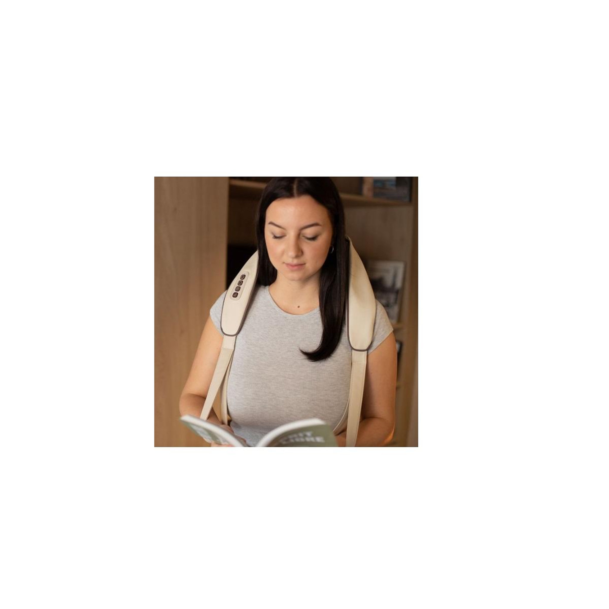 Voir la diapositive 2 : LIVOO Masseur shiatsu pour cou et cervicales - dos201