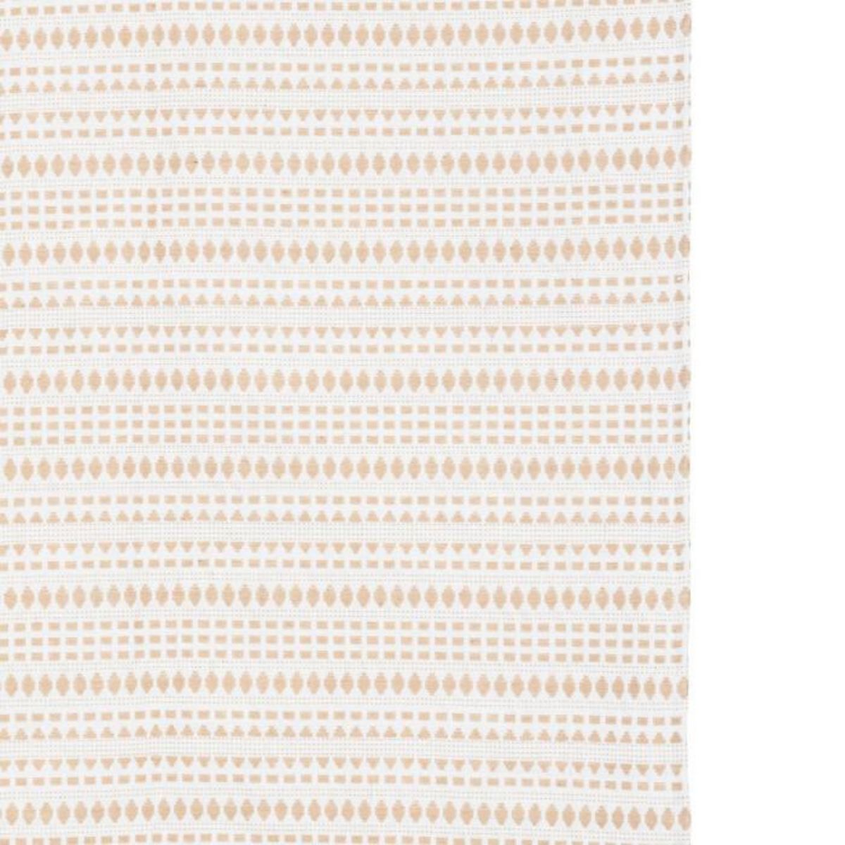 ATMOSPHERA Rideau &#xE0; &#x152;illets Jacquard  Micah  130x260cm Beige Lin