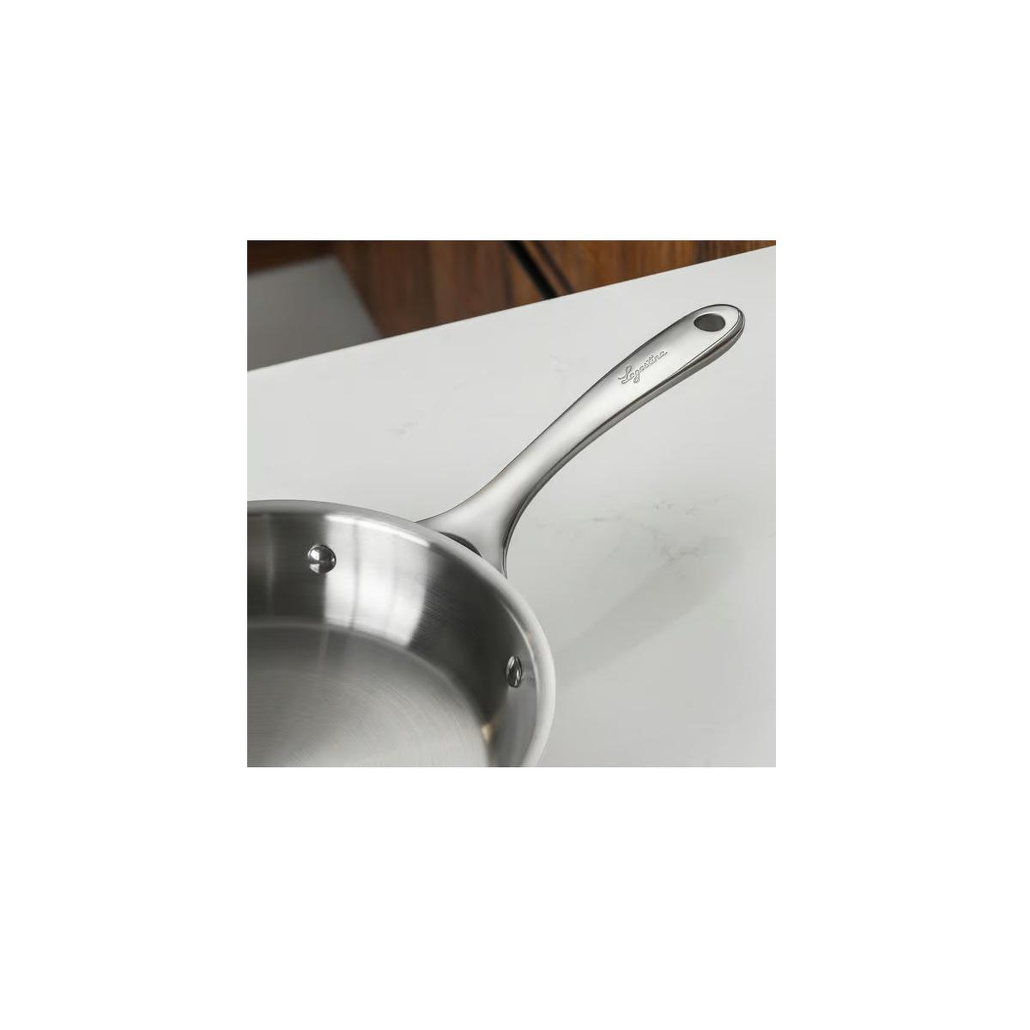 Voir la diapositive 3 : Lagostina Poêle inox 20cm - 011108040128