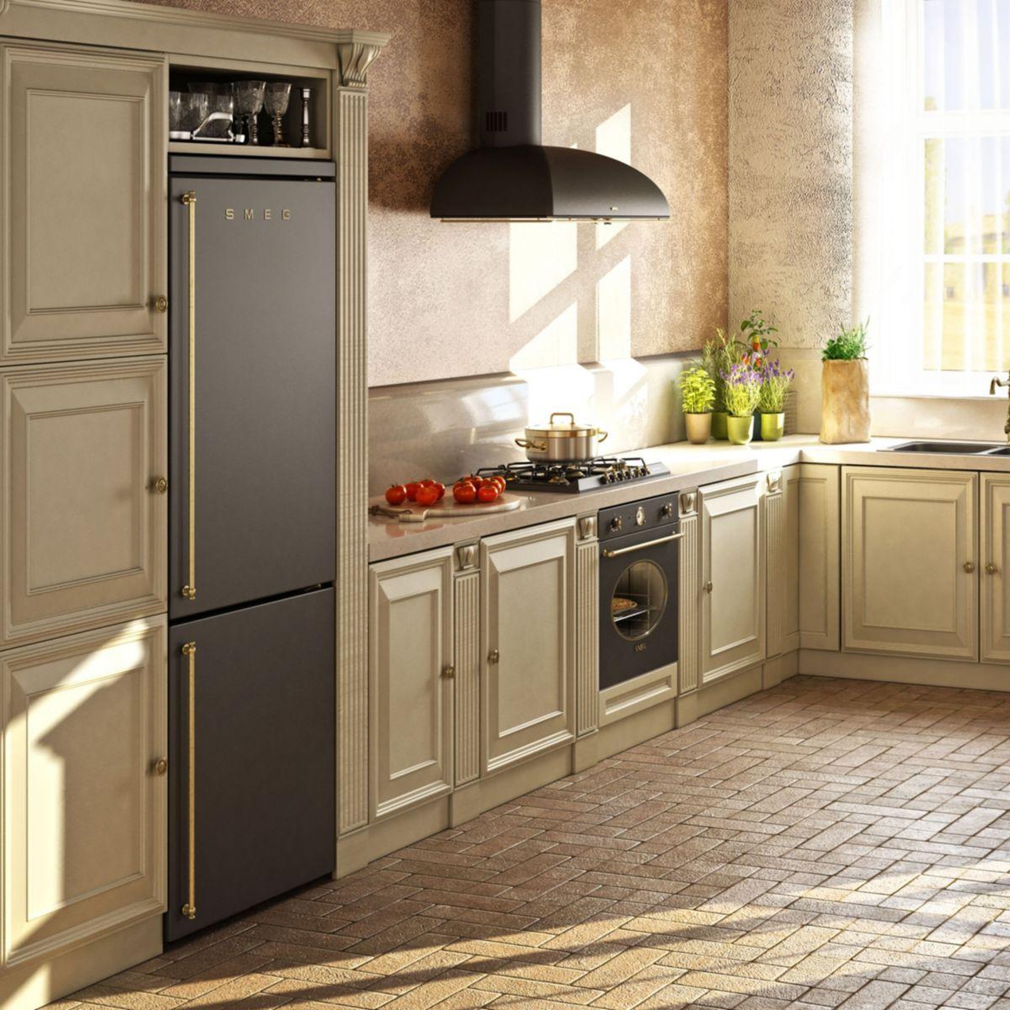 Voir la diapositive 4 : SMEG Four encastrable SFP805AO