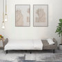 Voir la diapositive 3 : VIDAXL Canape-lit a 2 places gris clair velours