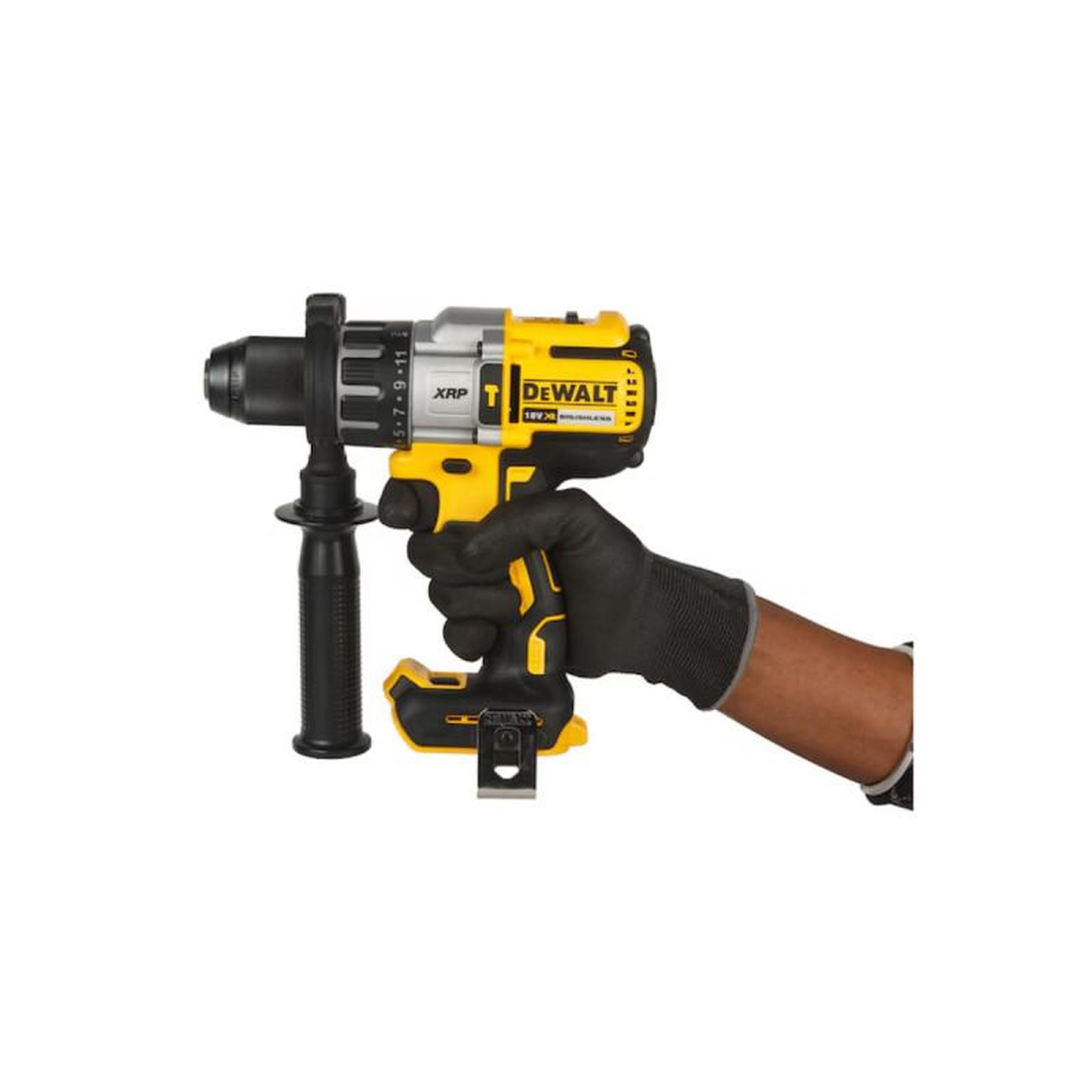 Voir la diapositive 4 : Dewalt Perceuse-visseuse à percussion Brushless XRP 18V DEWALT - 95 Nm - 13mm - Sans batterie ni chargeur