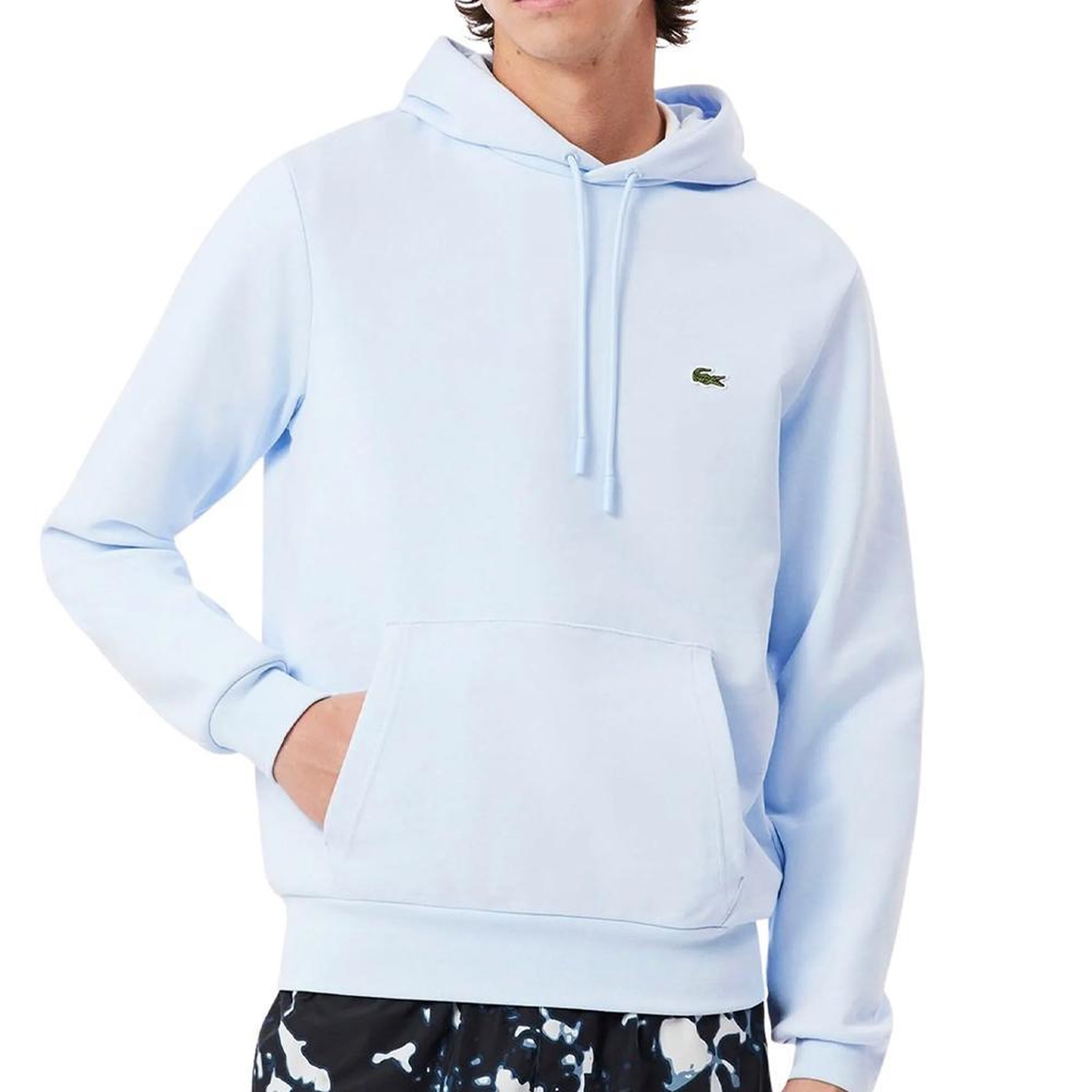 Lacoste Sweat Bleu Clair Homme Lacoste Molleton. Coloris disponibles : Bleu