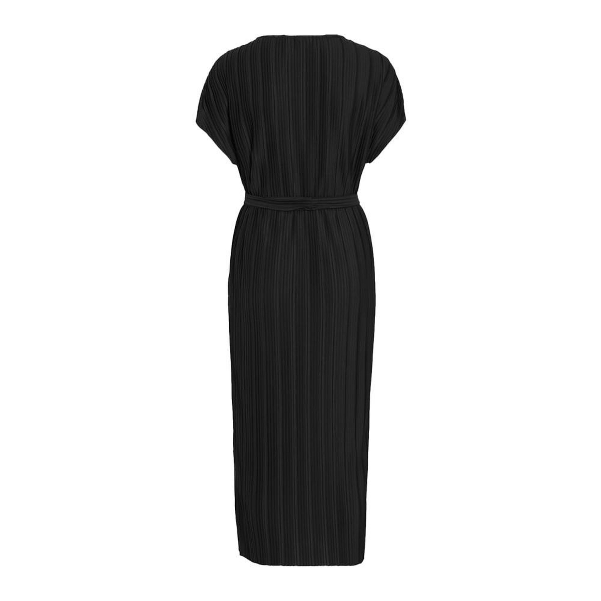 Voir la diapositive 2 : Vila Robe Noire Femme Vila Tahlia