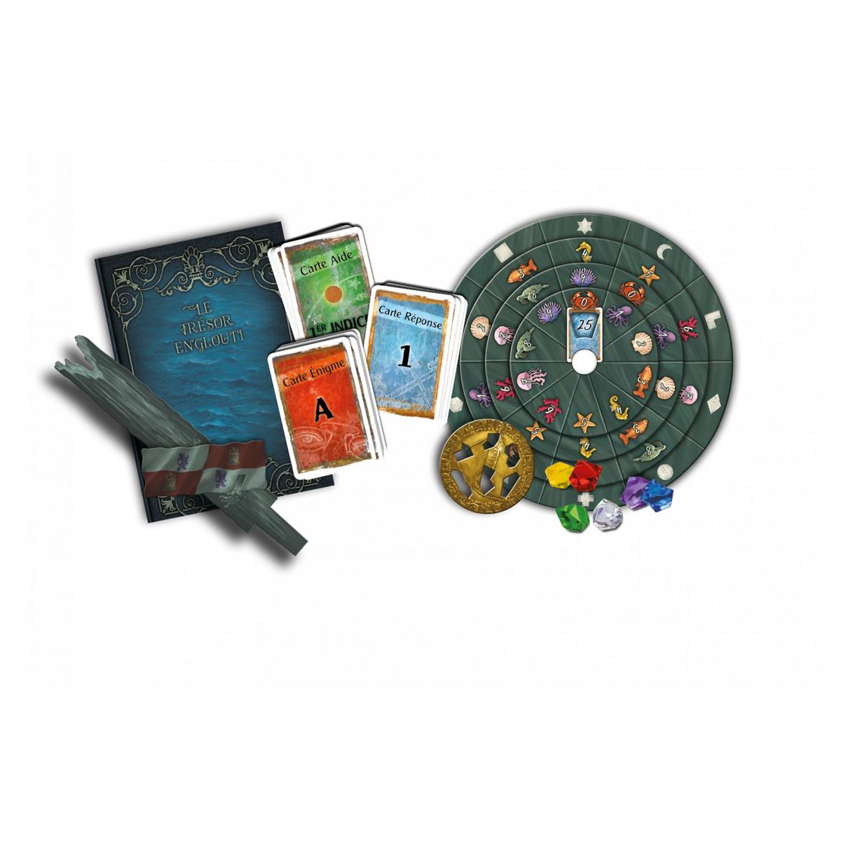 IELLO SARL Jeu Exit - Le Trésor Englouti