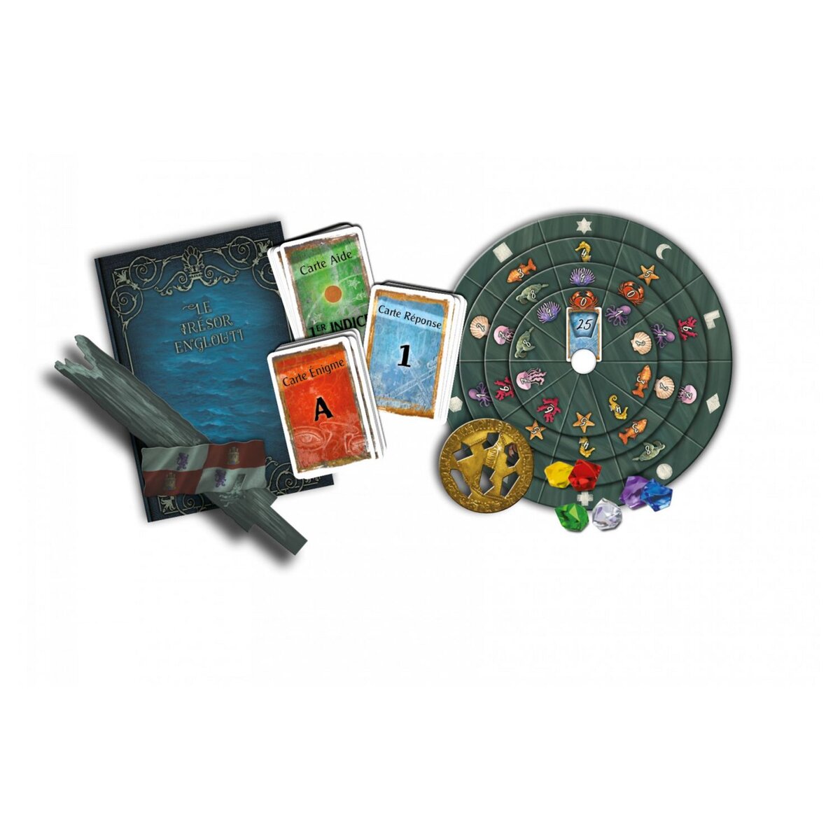 IELLO SARL Jeu Exit - Le Trésor Englouti