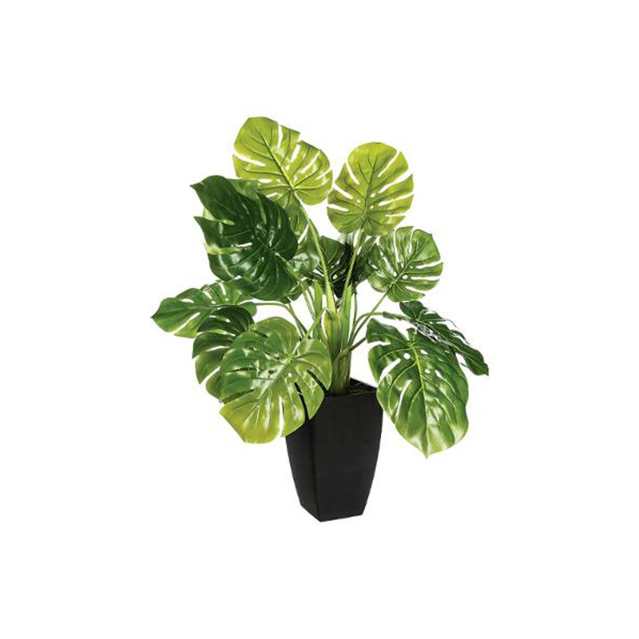 ATMOSPHERA Plante verte artificielle en pot  leaf  70cm vert