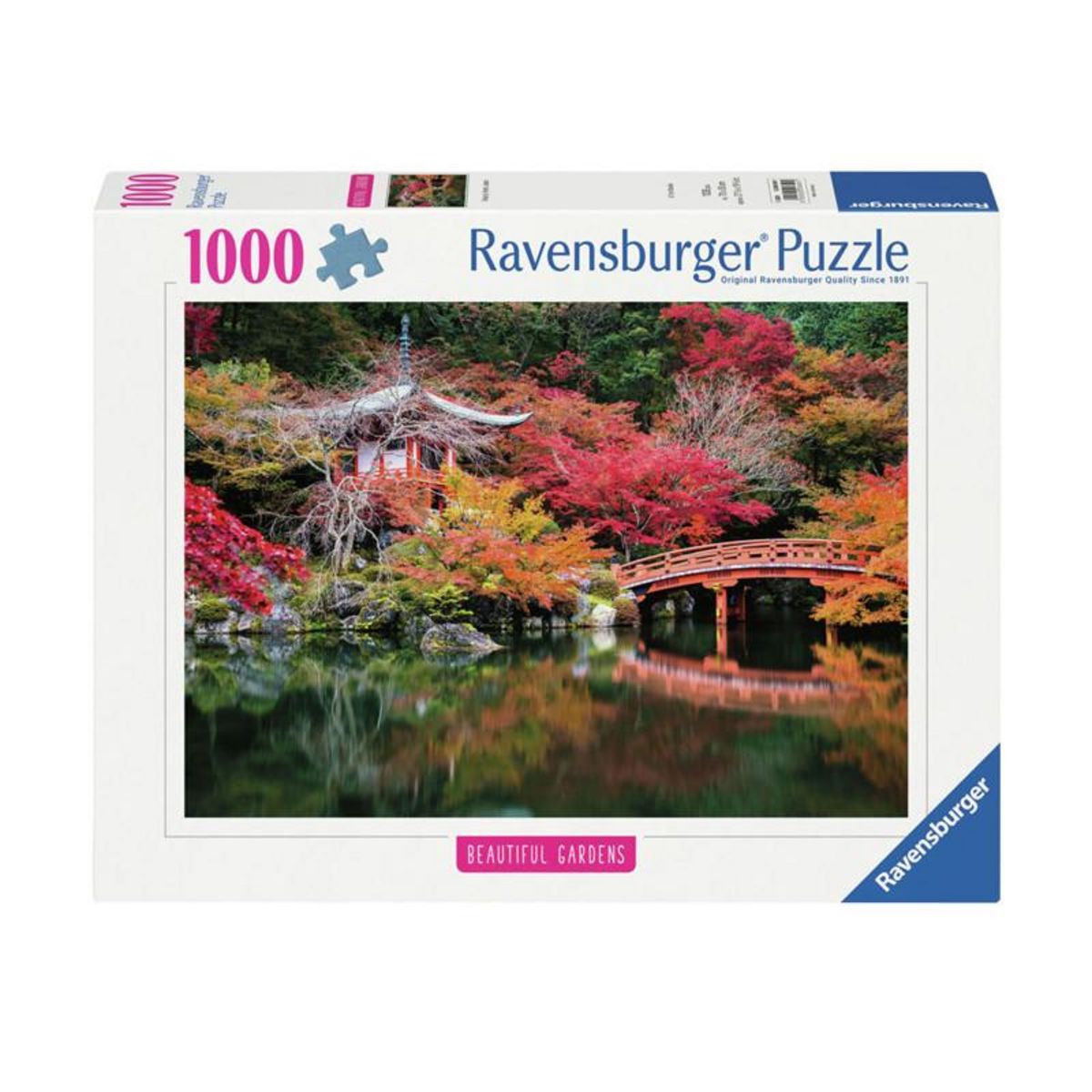 RAVENSBURGER Ravensburger - Jigsaw puzzle Daigo-Ji, Kyoto, Japan, 1000 pcs. 12000849 1