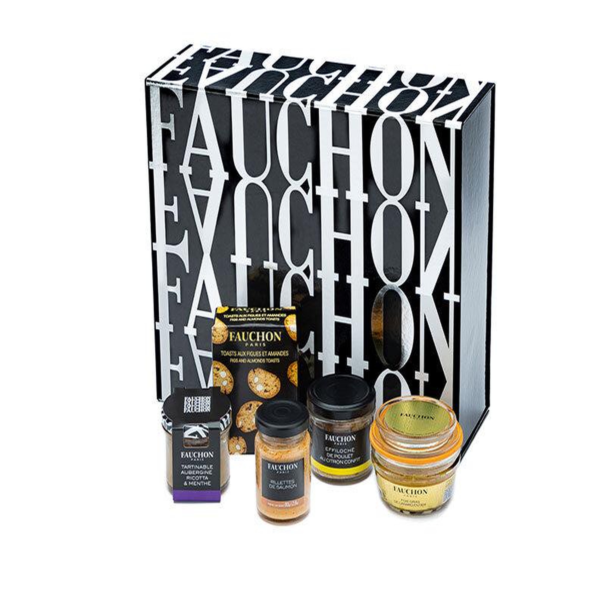 Voir la diapositive 3 : Smartbox Coffret Aperichic Fauchon : assortiment de délices salés livré à domicile - Coffret Cadeau Gastronomie