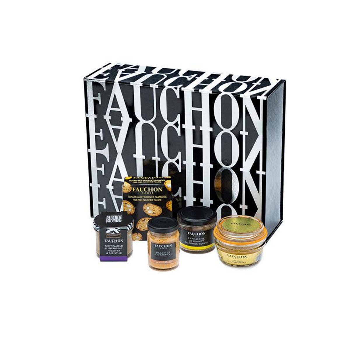 Smartbox Coffret Aperichic Fauchon : assortiment de délices salés livré à domicile - Coffret Cadeau Gastronomie