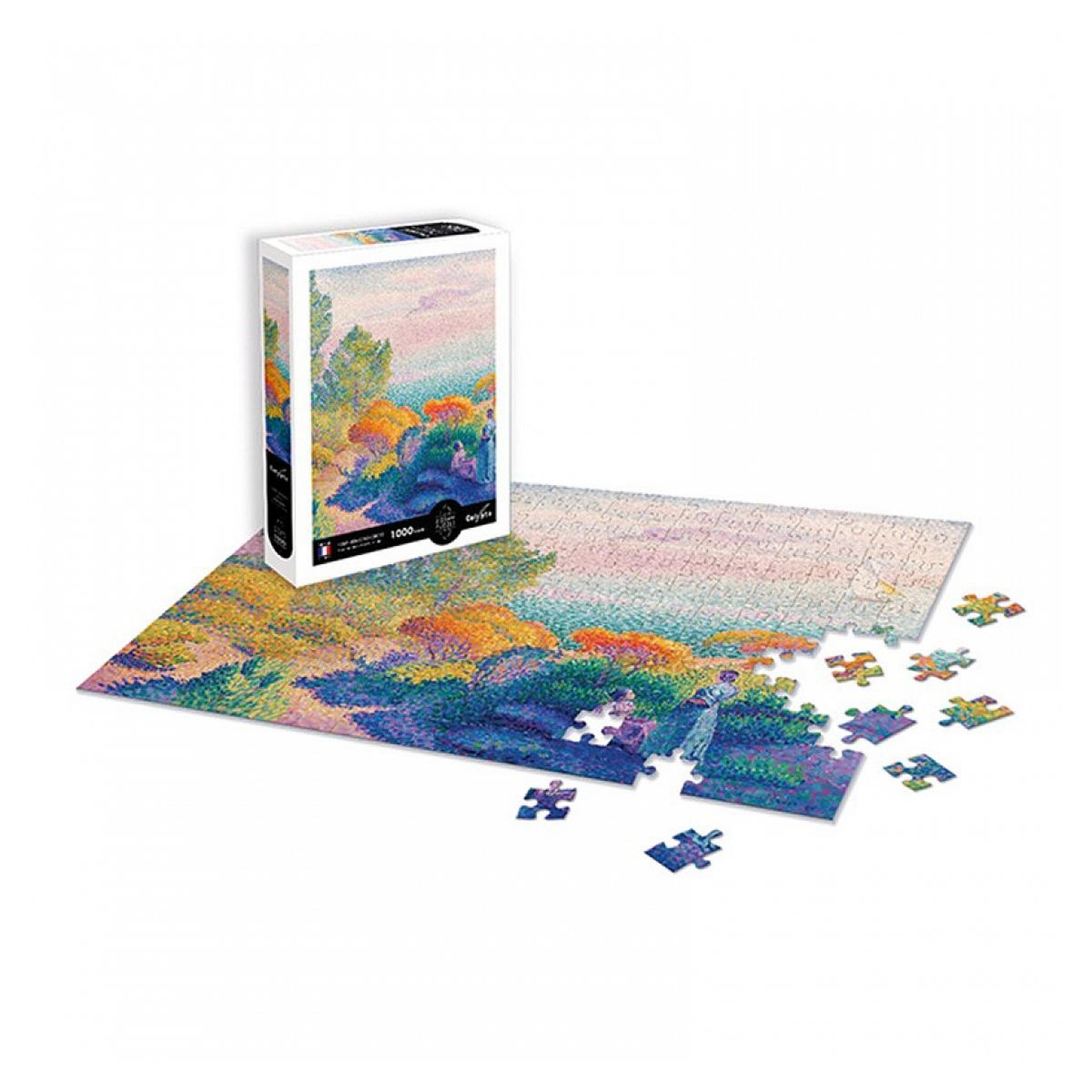 Voir la diapositive 2 : Sentosphere Henri Edmond Cross - 1000 pieces - Deux femme au bord du rivage