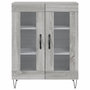 Voir la diapositive 5 : VIDAXL Buffet sonoma gris 69,5x34x90 cm bois d'ingenierie