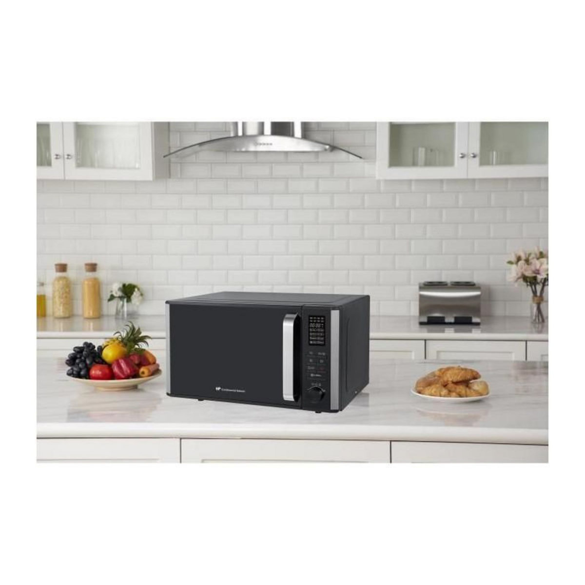 CONTINENTAL EDISON Micro-ondes pose libre 28L CONTINENTAL EDISON 1000W 37cm, CEMO28GB