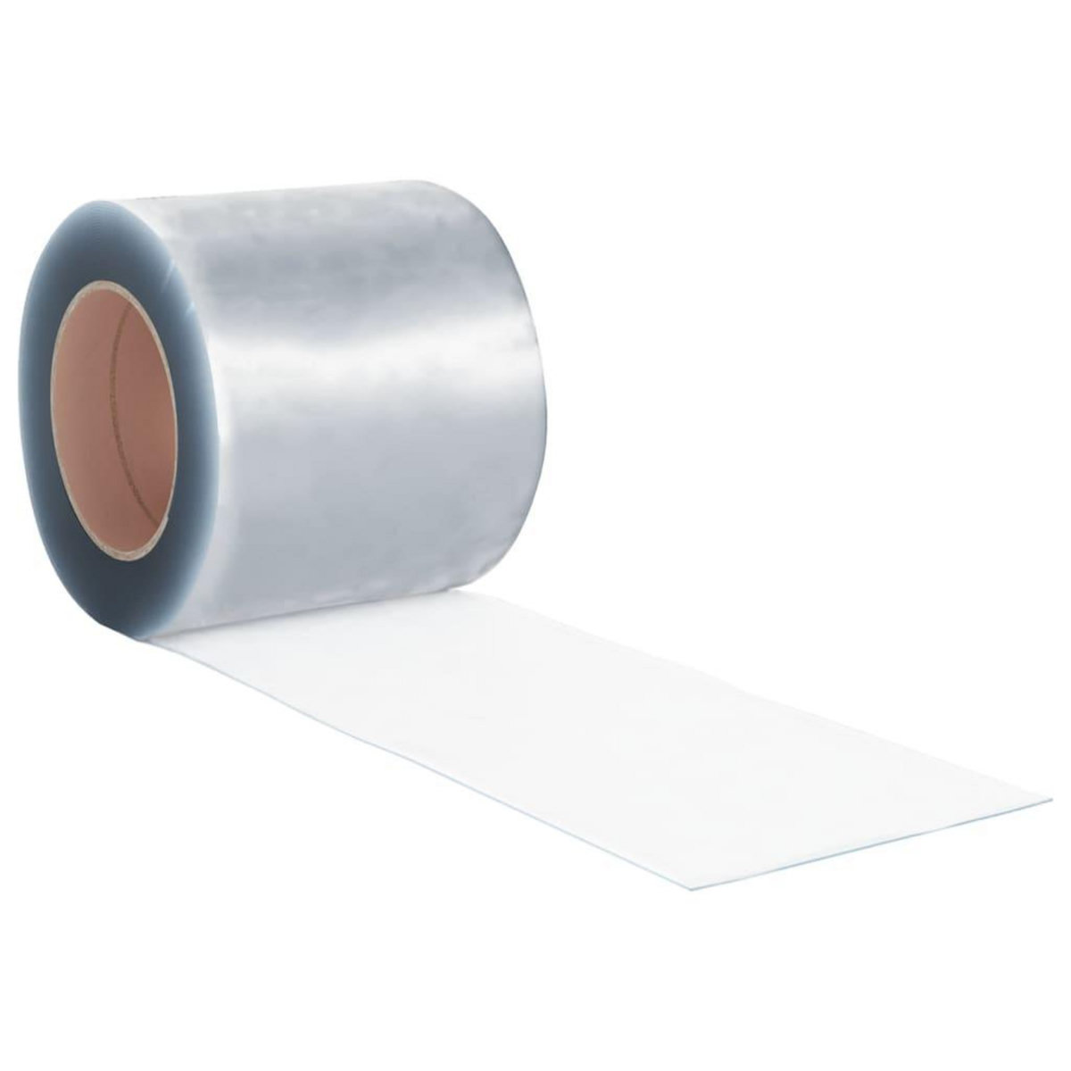 VIDAXL Rouleau de rideau en bande PVC 2 mm x 200 mm 25 m