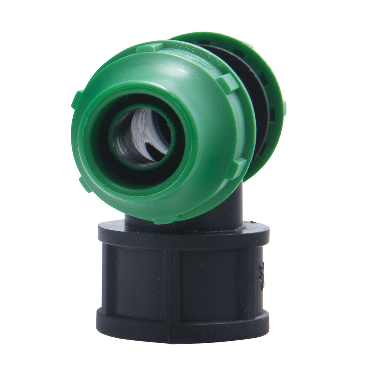 Jardibric Raccord tuyau Ø16 mm 2 têtes avec 1 sortie Femelle