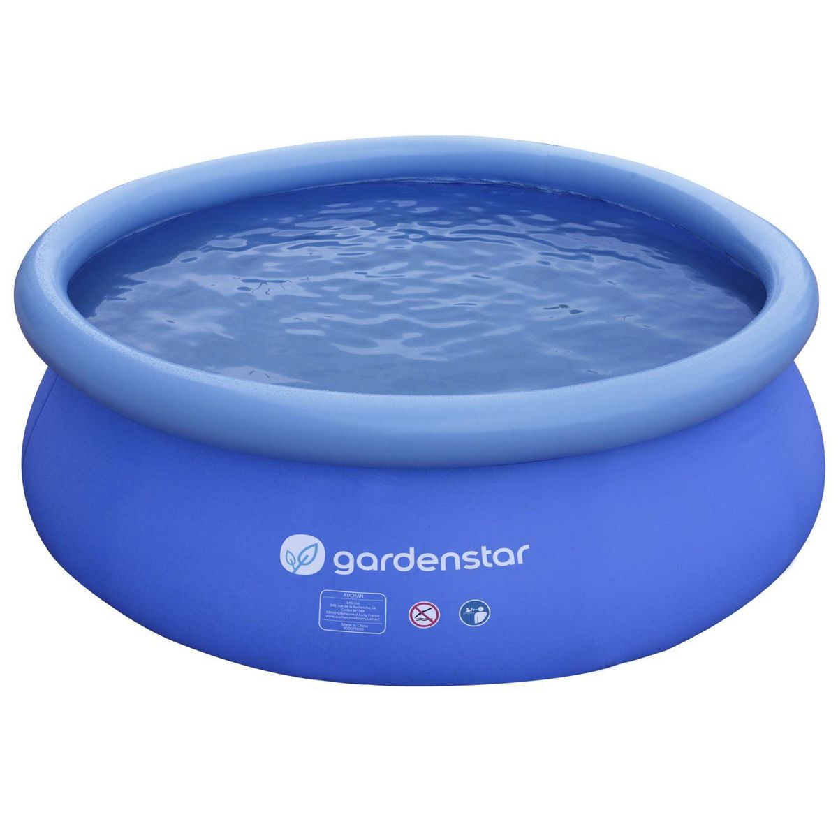 GARDEN STAR Piscine autoportée ronde - 2,40 m x 63cm - FAST SET