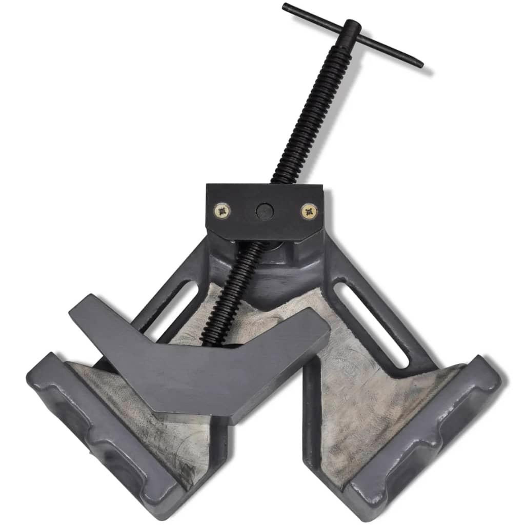 Voir la diapositive 4 : VIDAXL Etau d'angle de perceuse a pression manuelle 115 mm