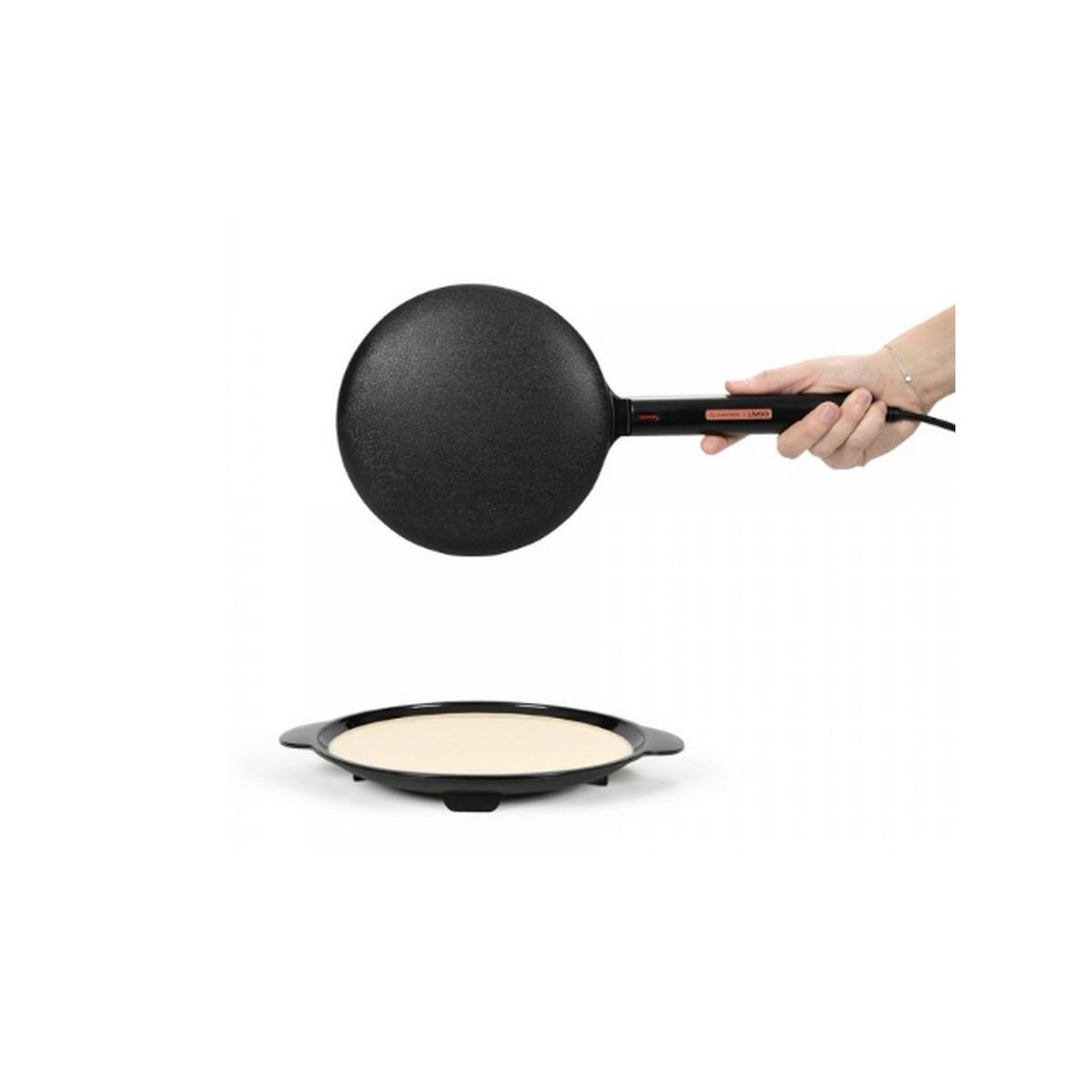 Voir la diapositive 5 : LIVOO Crêpière électrique 600w 20cm noir - DOP258CO
