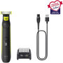 Voir la diapositive 1 : Philips Tondeuse barbe OneBlade Pro QP6506/15, 5 hauteurs de coupe, précision 1 mm, 90 mn