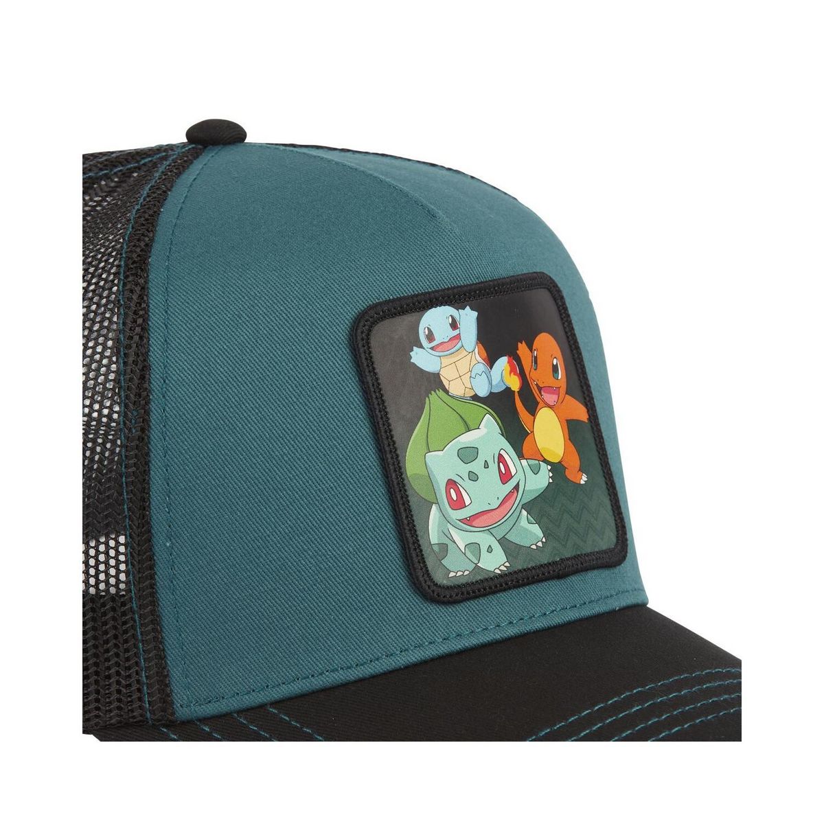 CAPSLAB Casquette trucker avec filet en sergé de coton Pokemon Starters