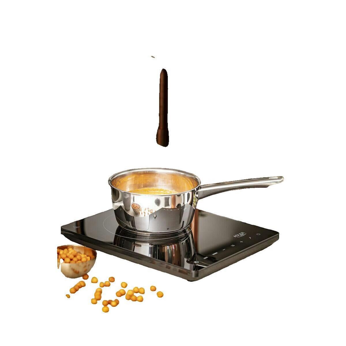 ADLER Plaque à induction Adler Europe 2000 W noire