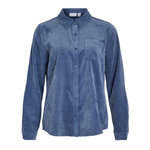 Vila Chemise  Femme Vila Courdie. Coloris disponibles : Bleu