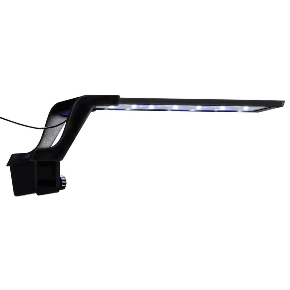 VIDAXL Lampe a LED d'aquarium avec pince 35-55 cm Bleu et blanc