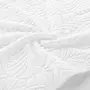 Douceur d'Intérieur Drap de douche OCALA - Eponge ciselée unie 450 g/m² - 70 x 130 cm - Blanc