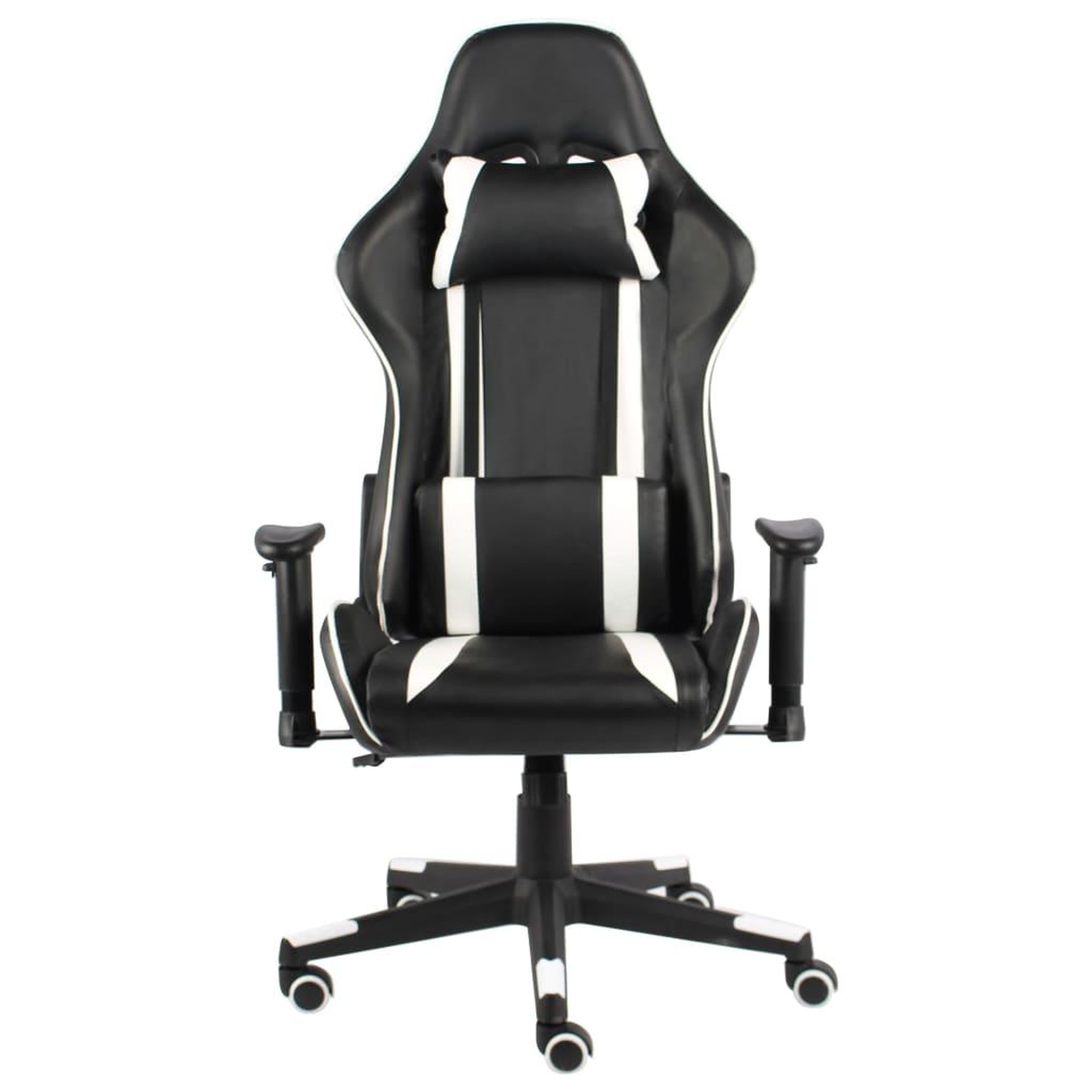 Voir la diapositive 2 : VIDAXL Chaise de jeu pivotante Blanc PVC