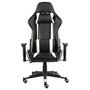 Voir la diapositive 2 : VIDAXL Chaise de jeu pivotante Blanc PVC